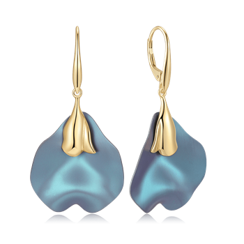 Sølvforgyldt ørehænger, fra Støvring Design