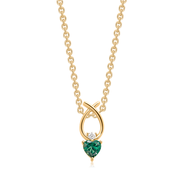 Sølvforgyldt halskæde, fra Støvring Design