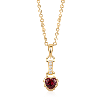 Sølvforgyldt halskæde, fra Støvring Design