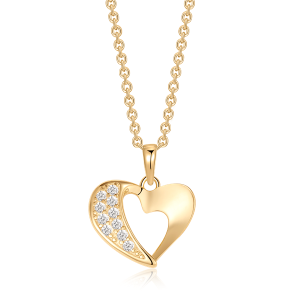 Sølvforgyldt halskæde, fra Støvring Design