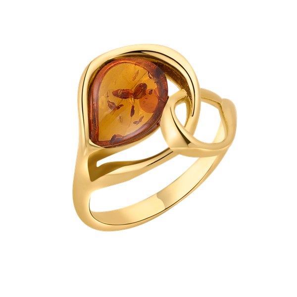 Sølvforgyldt ring, fra Støvring Design