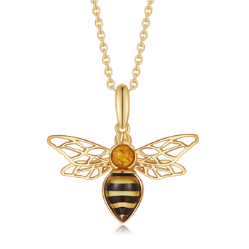 Sølvforgyldt halskæde, fra Støvring Design