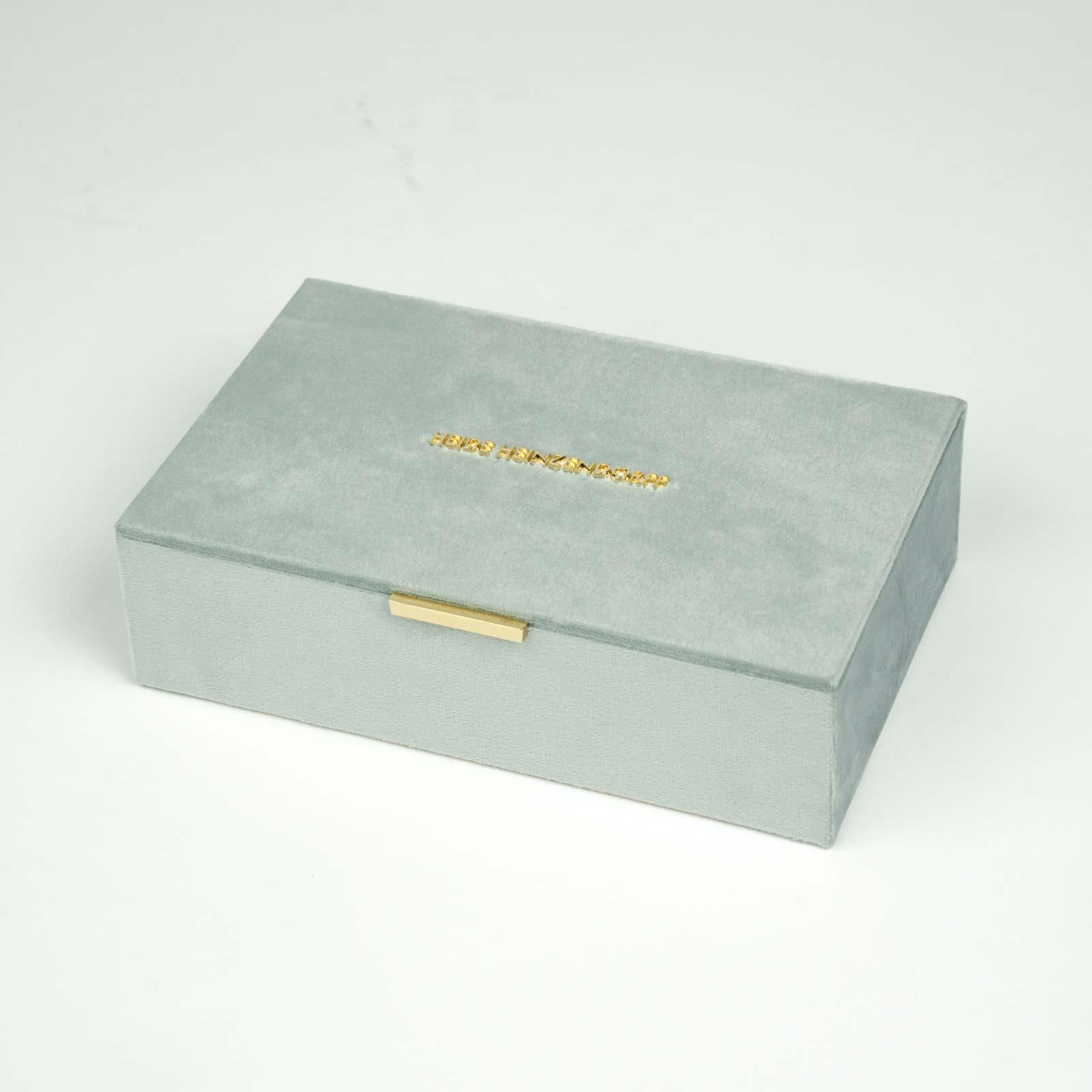 HEIDE HEINZENDORFF Orecchini A Cerchio Laura - Base In Argento 925 Placcato Oro, Con Gocce Intercambiabili, Eleganti