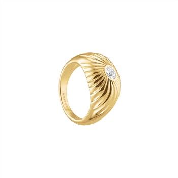 Rosefield Solitary Ring JRBT48G-J1252, fra Rosefield