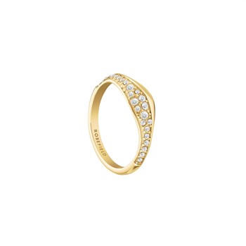 Rosefield Pave Wave Ring JRPW52G-J1266, fra Rosefield