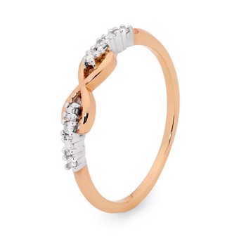 Diamant ring, fra Bee