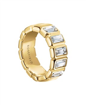 Rosefield Iconic Octagon Ring JRIO50G-J1135, fra Rosefield