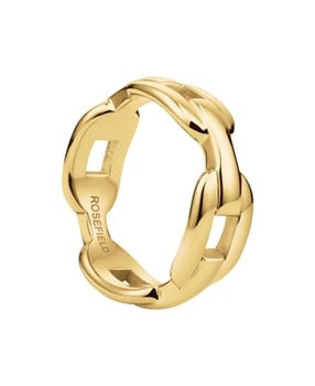 Rosefield Ridged Ring JRRR52G-J763, fra Rosefield
