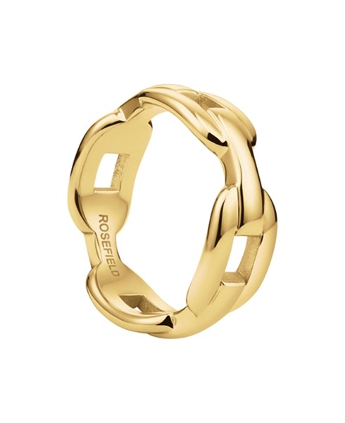 Rosefield Ridged Ring JRRR54G-J764, fra Rosefield