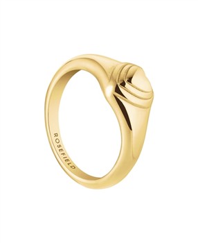 Rosefield Puffy Heart Ring JRPH52G-J989, fra Rosefield