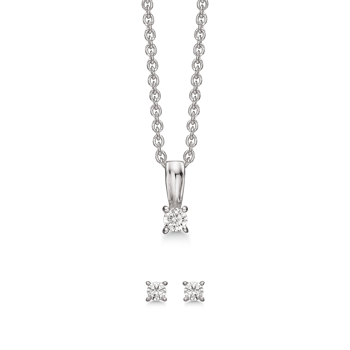 Klassisk sølv smykkesæt fra Støvring Design