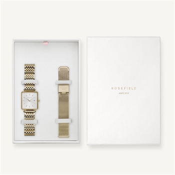 Rosefield Happy Holidays Collection - Gavesæt med dame ur og en ekstra lænke