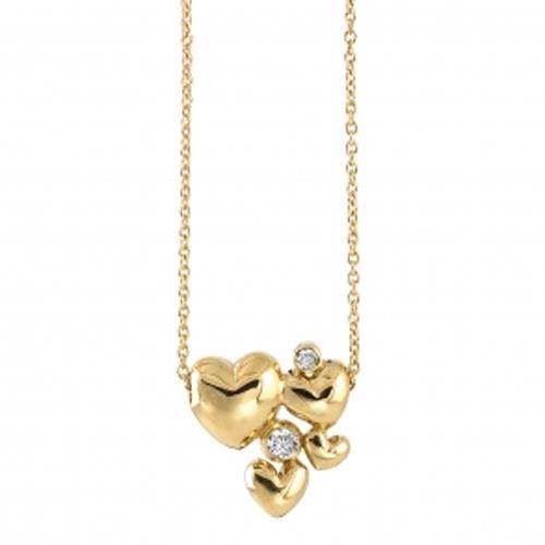 Image of Rabinovich Heart Alliance forgyldt sølv Collier Blank, model 63020170