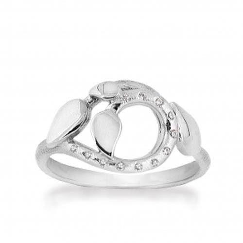 Image of Rabinovich Sparkling Leaves 925 sterling sølv Fingerring blank, model 63410370