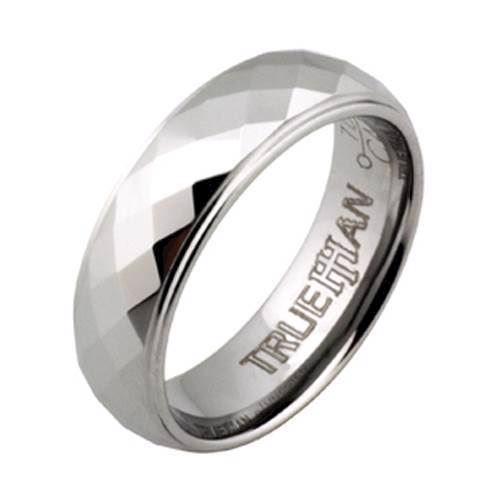 Image of Trueman tungstens facet fingerring