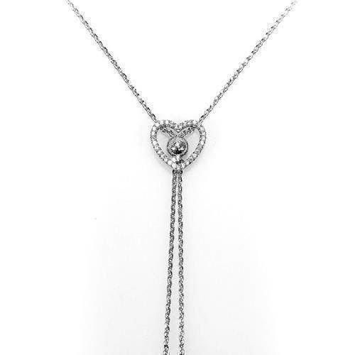 San - Link of joy CZ Jewellery by San 925 Sterling sølv Collie blank, model 93255-05
