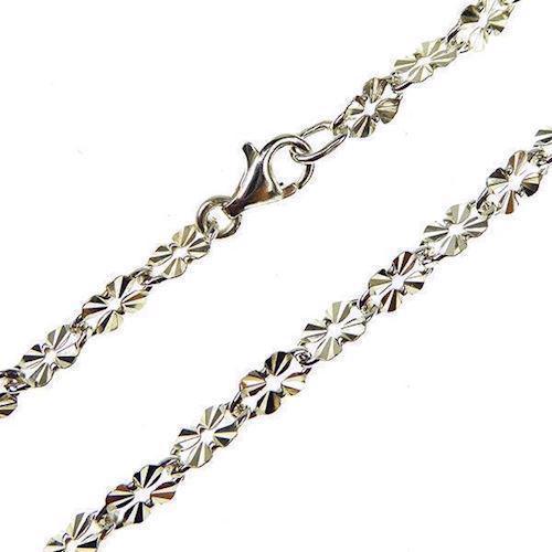 Image of San - Link of joy sterling sølv Sølv armbånd med blank overflade