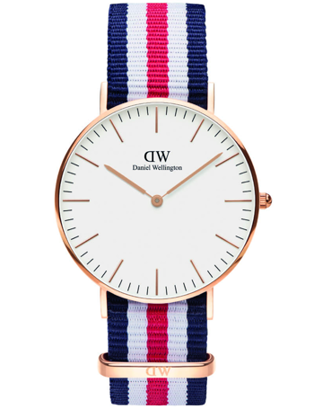 ADW00100030, CLASSIC CANTERBURY - ROSE - 36 MM Quartz Dame m/rem