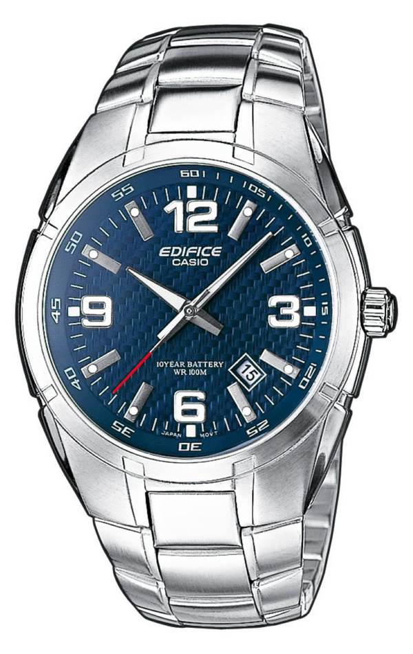 EF-125D-2AVEG, Casio Edifice EF-125D-2AVEG Quartz Herre m/lænke