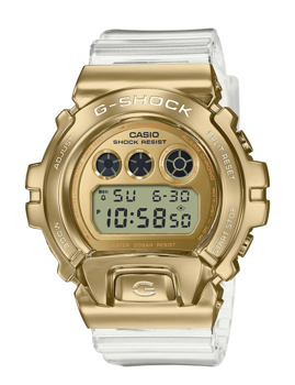G-Shock Guldfarvet rustfrit stål Digital Herre ur fra Casio, GM-6900SG-9ER