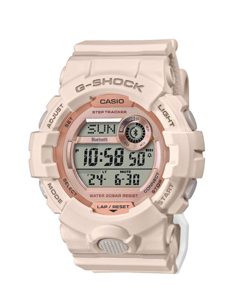 G-Shock Beige resinplast Digitalt Unisex ur fra Casio, GMD-B800-4ER