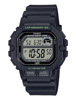 Collection Sort resinplast Quartz Herre ur fra Casio, WS-1400H-1AVEF