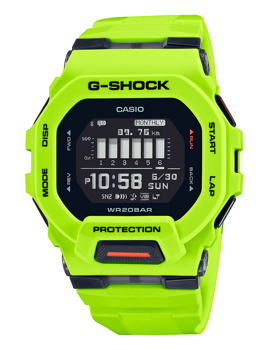 G-Shock Grøn resinplast Digitalt Herre ur fra Casio, GBD-200-9ER