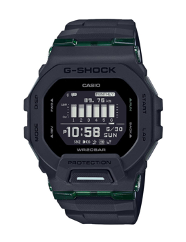 G-Shock Sort resinplast Quartz Herre ur fra Casio, GBD-200UU-1ER