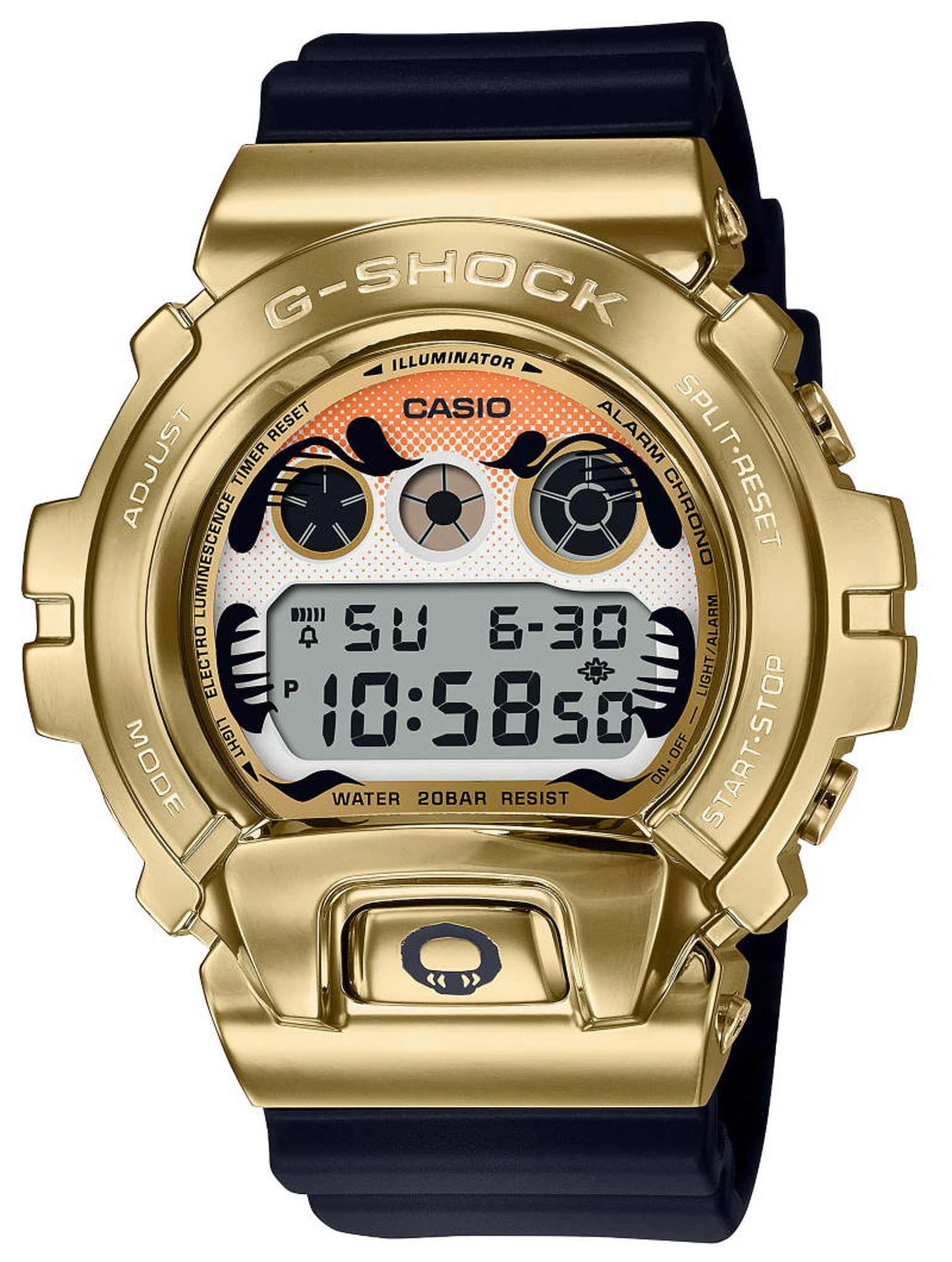 Fristelse Forord taxa Casio Guld G-Shock GM-6900GDA-9ER Limited Edition Digital herre m/rem