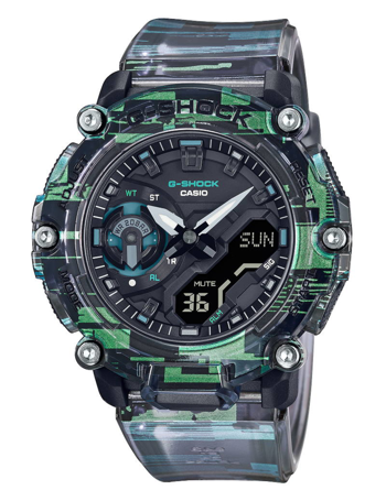 G-shock Resin Quartz Herre ur fra Casio, GA-2200NN-1AER