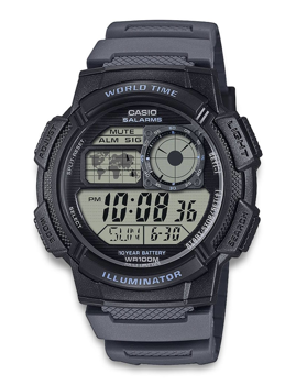AE-1000W-8AVEF, Casio Timeless AE-1000W-8AVEF Digital Herre m/rem
