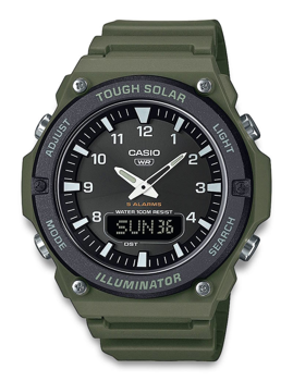 AQ-S820W-3BVEF, Casio Timeless AQ-S820W-3BVEF Anadigi Herre m/rem