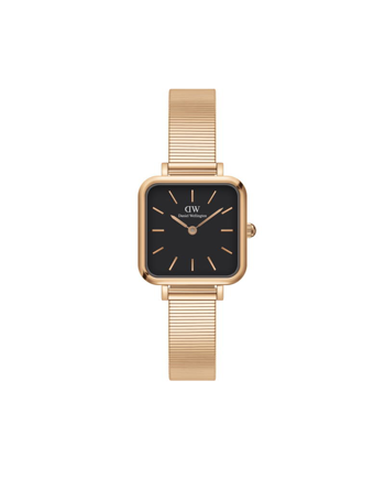 ADW00100518, Daniel Wellington Quadro Studio Quartz Dame m/lænke