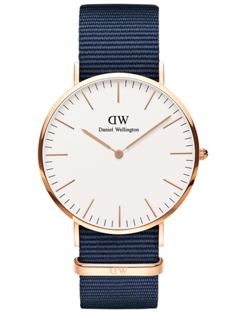 ADW00100275, CLASSIC BAYSWATER - ROSE - 40 MM Quartz Herre m/rem