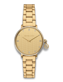 Michael Kors MK7572 – Eksklusiv glamour i guldfarvet design