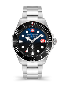 Offshore Rustfri Stål quartz  herre ur fra Swiss Military Hanowa, SMWGH2200302