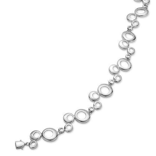 Image of Støvring Design sterling sølv armbånd, Cirkel med blank overflade, model 15223590