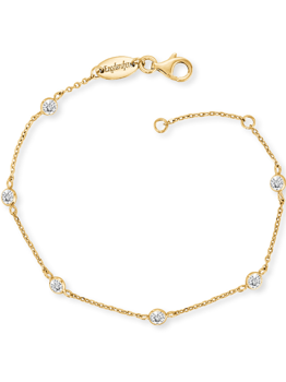 Model ERB-LILMOON-ZI-G, autoriseret forhandler Guldsmykket ny