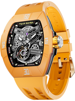 Model TB8218-Fluororubber-DynamicYellow, autoriseret forhandler Guldsmykket ny