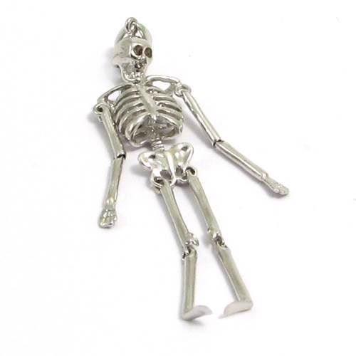 Image of Skellet vedhæng i 925 sterling sølv