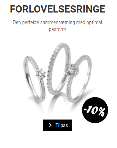 Klik dig ind og design din egen Forlovelses ring her Guldsmykket.dk