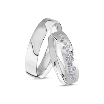 Model A4146-025-14H, Hvid guld hos Guldsmykket.dk